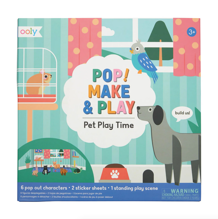 Ooly POP! Make & Play: Pet Play Time