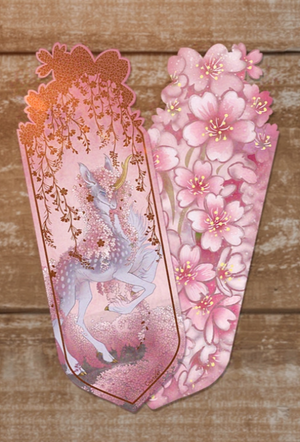 Chutkat Sakura Unicorn Bookmark