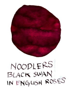 Noodler's Black Swan in English Roses