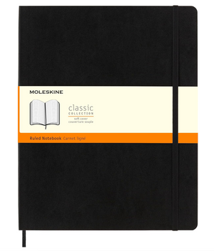 Moleskine Classic Notebook Negro Pasta Suave Raya