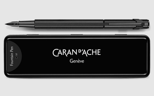 Caran d'Ache 849 Black Code Pluma Fuente