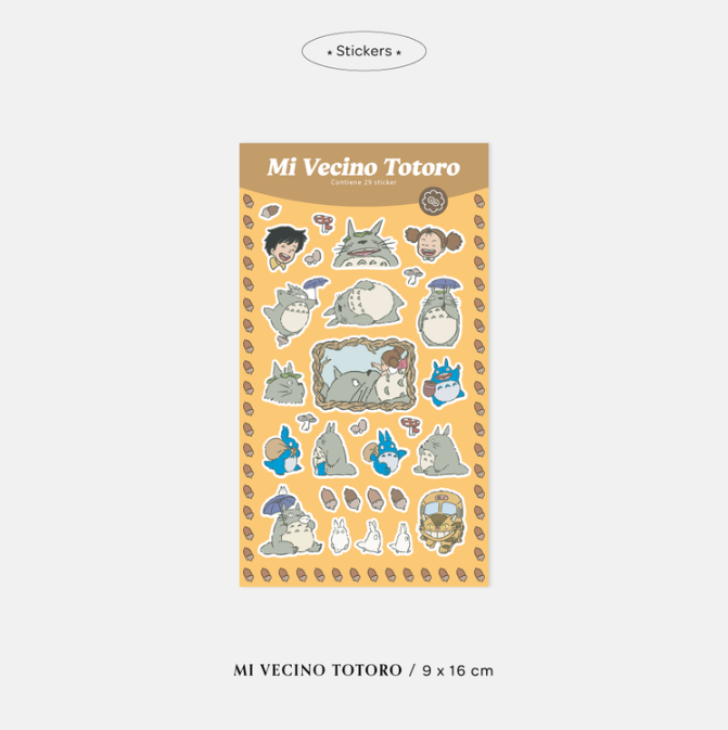 Bloom Mi Vecino Totoro stickers