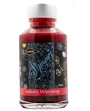 Diamine Sailor Warning Shimmering 50ml
