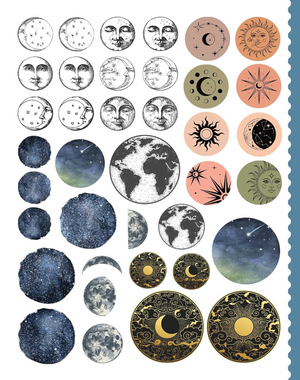 Junk Journal Cutouts - Vintage Designs Libro