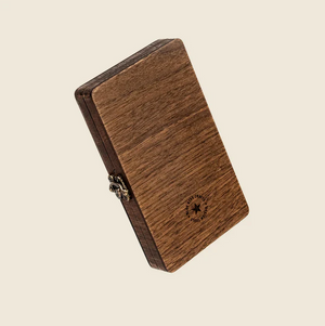 Blue Star Crafts 5 Pen Display Case Walnut Veneer