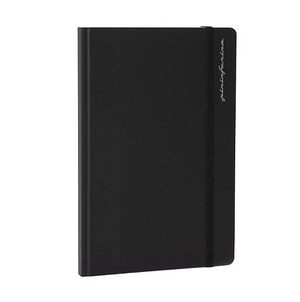 Pininfarina Libreta A5 Papel Piedra - Negro