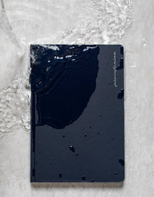 Pininfarina Libreta A5 Papel Piedra - Negro