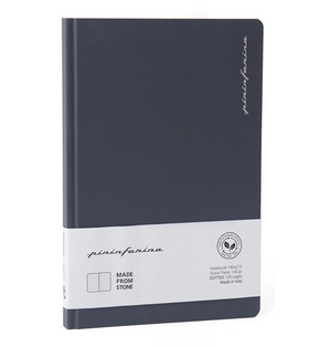 Pininfarina Libreta A5 Papel Piedra - Azul