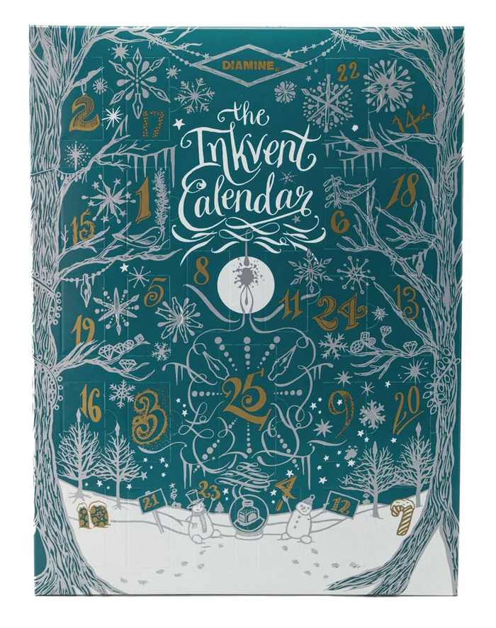 Diamine Inkvent Calendar Teal Edition 2025