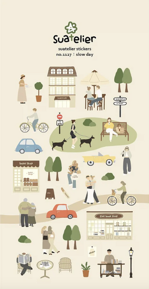 Suatelier 1127 Slow Day Stickers