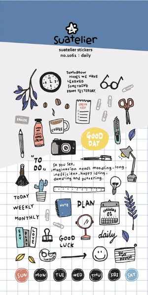 Suatelier 1061 Daily Stickers