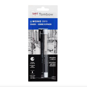 Tombow MONO Zero Borrador Mecánico 2.5mm + 2 Recambios