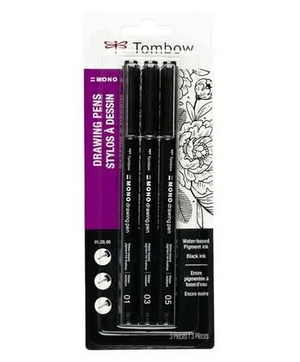 Tombow MONO Set de 3 Drawing Pens
