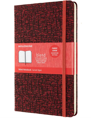 Moleskine Blend Notebook Roja Pasta Dura Raya