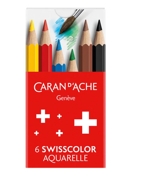Caran d'Ache Swisscolor 6 Colour Mini Set