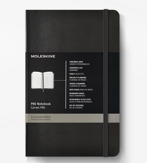 Moleskine Pro Collection Notebook Pasta Suave