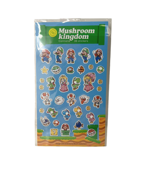 Bloom Mushroom Kingdom Stickers