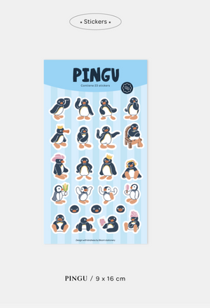 Bloom Pingu Stickers