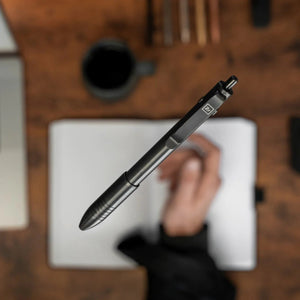 BigiDesign Titanium Black Dual Side Click Pen