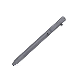 BigiDesign Titanium Stonewashed Slim Bolt Action Pen