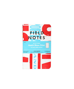 Field Notes Hatch Show Print