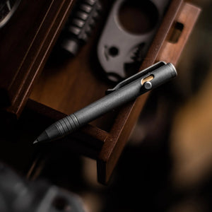 BigiDesign Titanium Black Mini Bolt Action Pen
