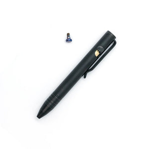 BigiDesign Titanium Black Mini Bolt Action Pen