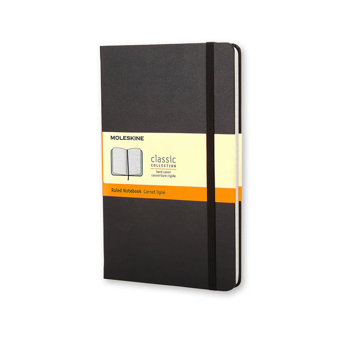 Moleskine Classic Notebook Negro Pasta Dura Raya