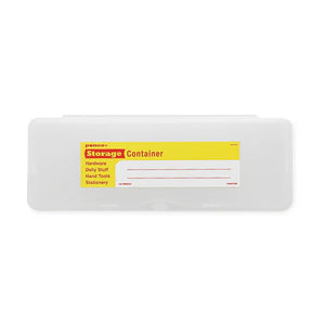 Hightide Storage Container Pen Case Clear