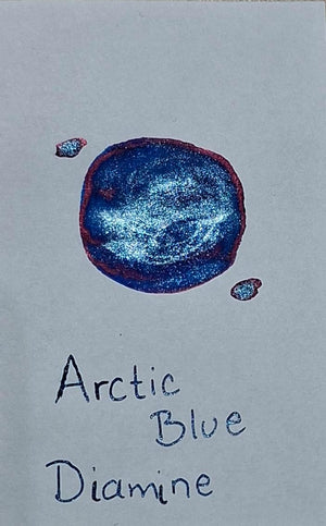 Diamine Shimmer Arctic Blue