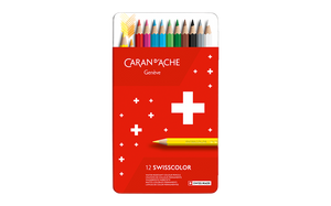 Caran d'Ache Swisscolor 12 Colour Set Permanente