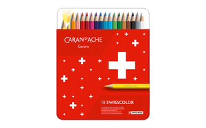 Caran d'Ache Swisscolor 18 Colour Set Permanente
