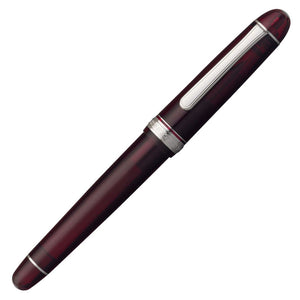 Platinum #3776 Century Red Silver Pluma Fuente