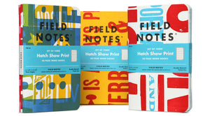 Field Notes Hatch Show Print