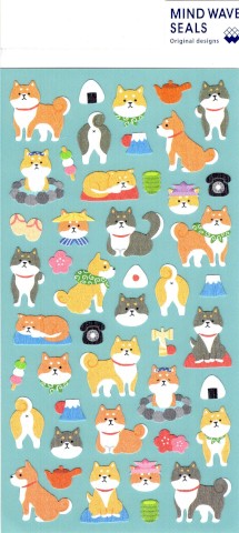 Mind Wave Stickers Shiba