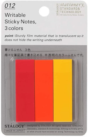 Stalogy Writable Sticky Notes A 012