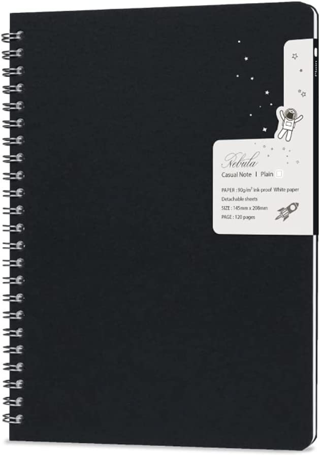 Colorverse Nebula Black Casual Notebook