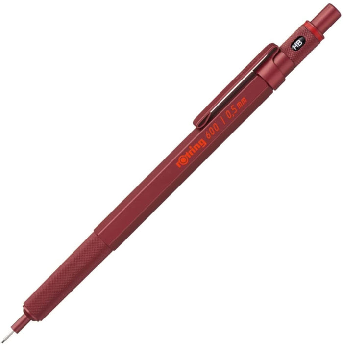 Rotring 600 Lapicero Mecánico 0.5mm Red