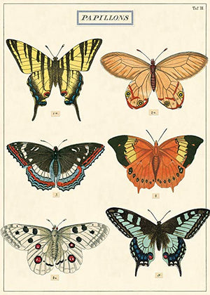 Cavallini Papel Butterflies Chart 2