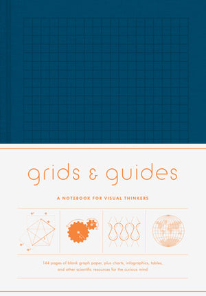 Grids & Guides, Notebook for visual thinkers Blue