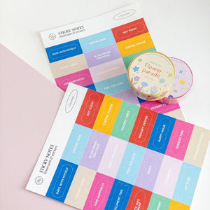 Bloom Sticky notes