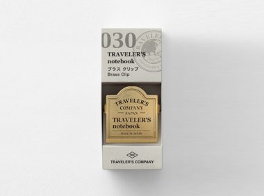 Traveler's Company Brass Clip TRC Logo 030