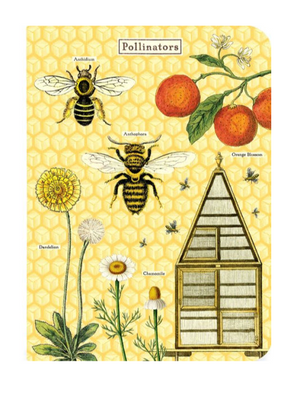 Cavallini Mini Notebooks Set 3 Bees & Honey
