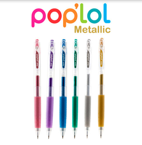 Pilot Pop'Lol Roller Metálicos .7mm