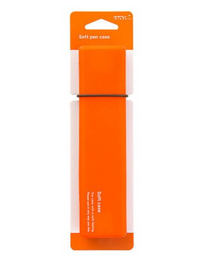Midori Soft Pen Case Orange
