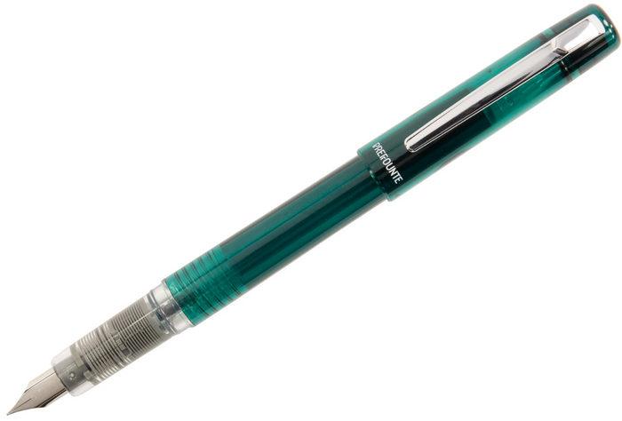 Platinum Prefounte Dark Emerald Pluma Fuente