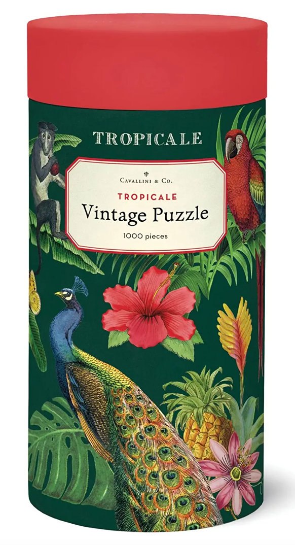 Cavallini Rompecabezas Tropicale