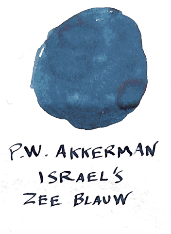 PW Akkerman Israel's Zee Blauw