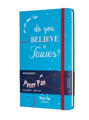 Moleskine Peter Pan Large Edición Limitada Celeste