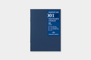 Traveler's Company Refill 001 Lineas Pasaporte